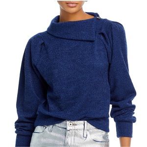 NWT Aqua cowl neck knit top